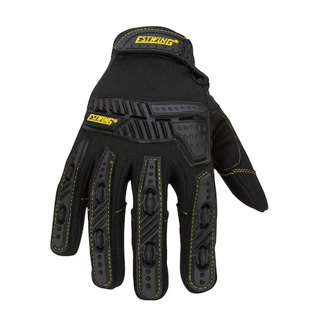 Estwing Impact Breaker Gloves in Black, Large EWIMPBR0510